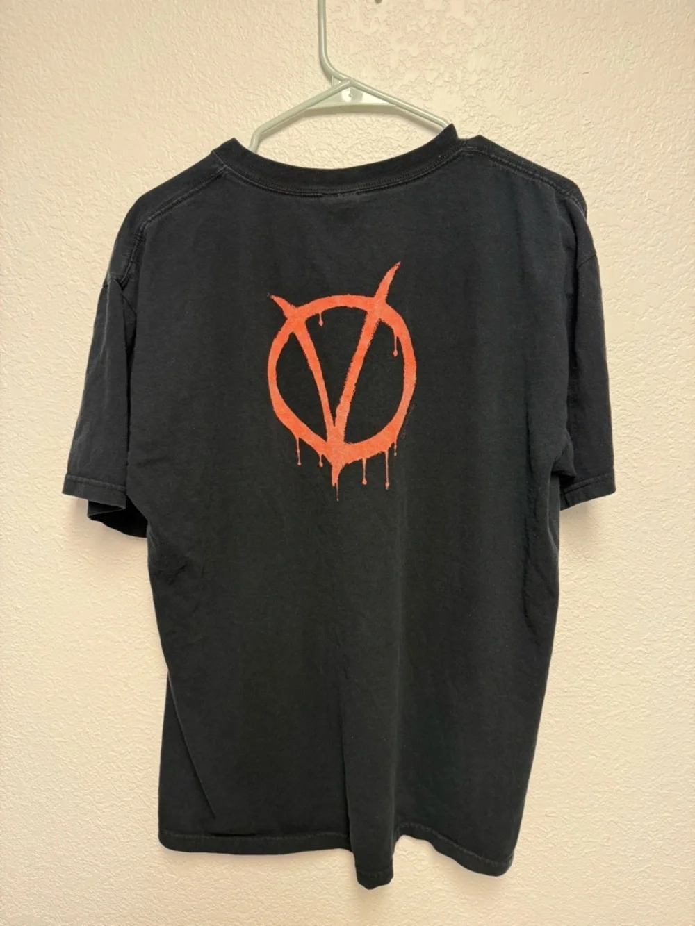 Rare Vintage DC Comics V for Vendetta Freedom Forever T Anvil Large